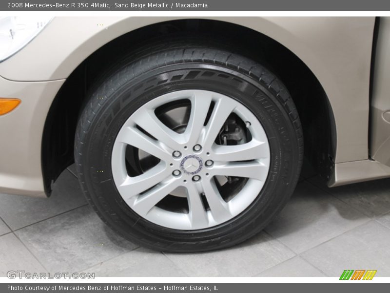 Sand Beige Metallic / Macadamia 2008 Mercedes-Benz R 350 4Matic