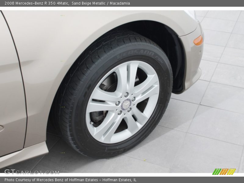 Sand Beige Metallic / Macadamia 2008 Mercedes-Benz R 350 4Matic