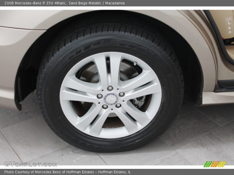 Sand Beige Metallic / Macadamia 2008 Mercedes-Benz R 350 4Matic