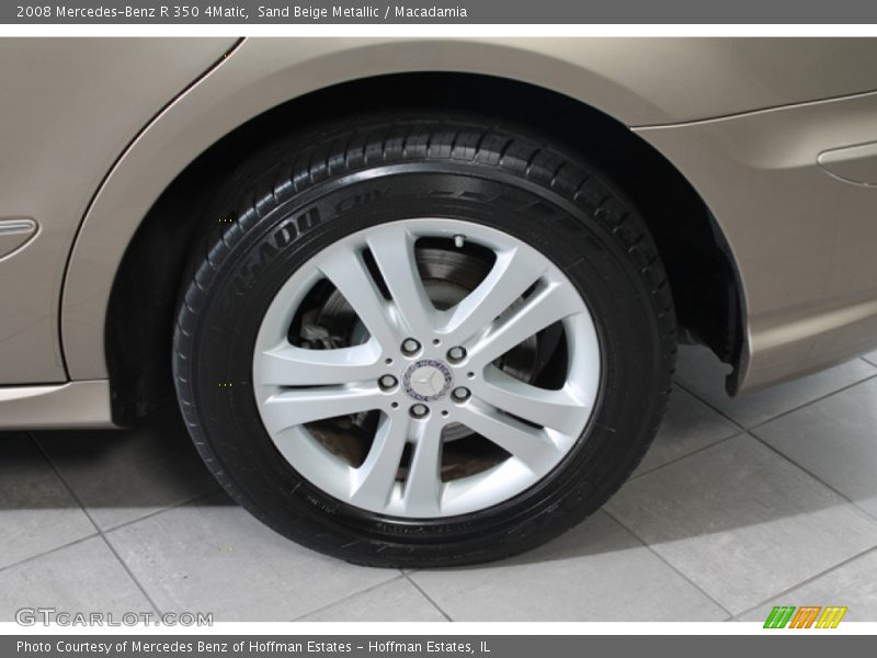 Sand Beige Metallic / Macadamia 2008 Mercedes-Benz R 350 4Matic