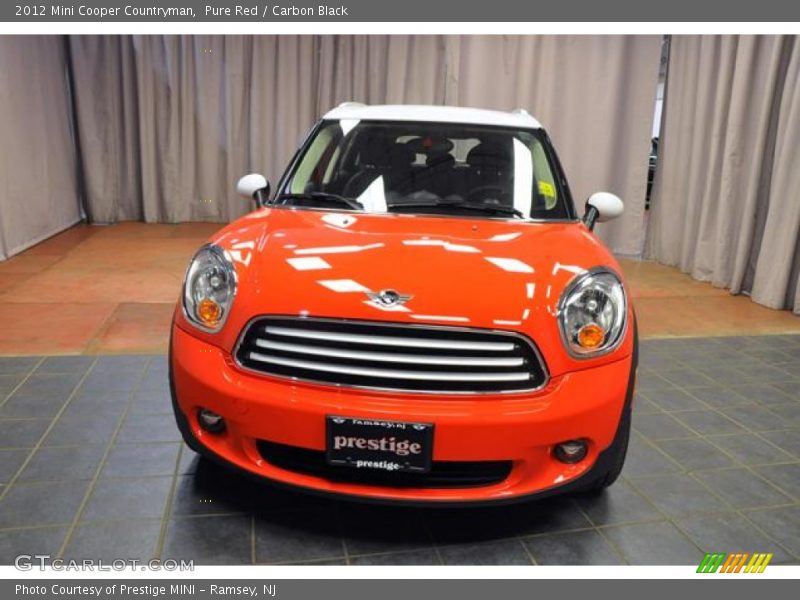 Pure Red / Carbon Black 2012 Mini Cooper Countryman