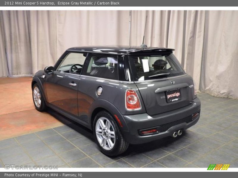 Eclipse Gray Metallic / Carbon Black 2012 Mini Cooper S Hardtop