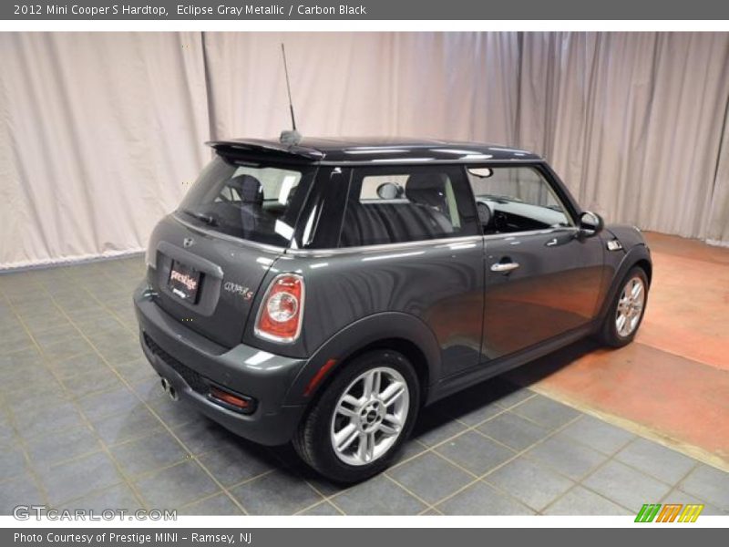 Eclipse Gray Metallic / Carbon Black 2012 Mini Cooper S Hardtop