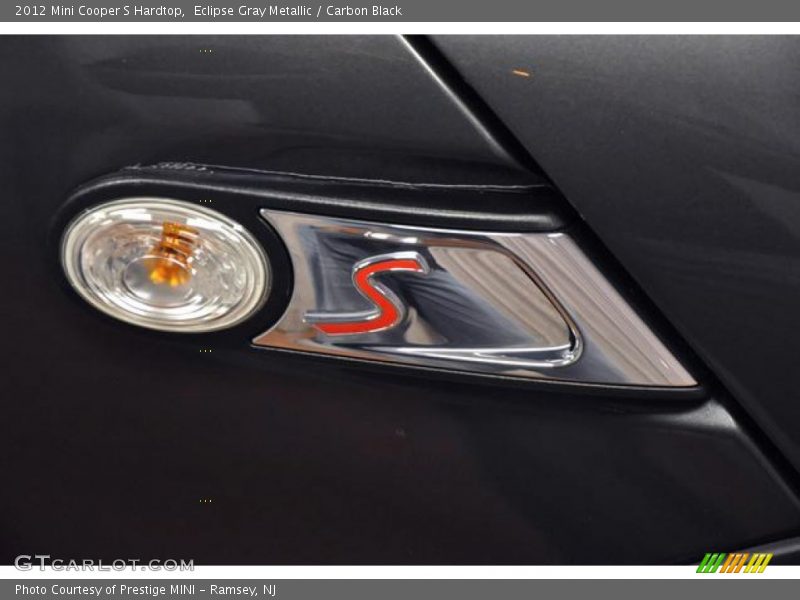 Eclipse Gray Metallic / Carbon Black 2012 Mini Cooper S Hardtop