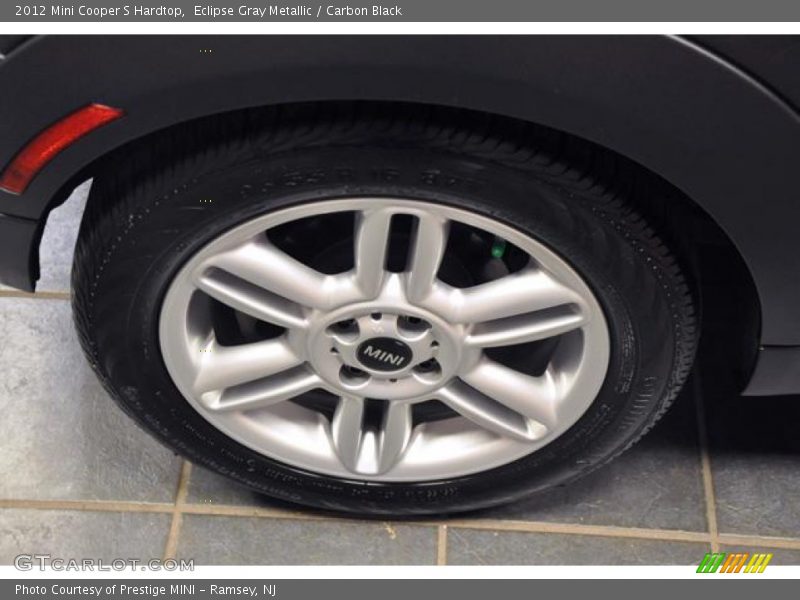 Eclipse Gray Metallic / Carbon Black 2012 Mini Cooper S Hardtop