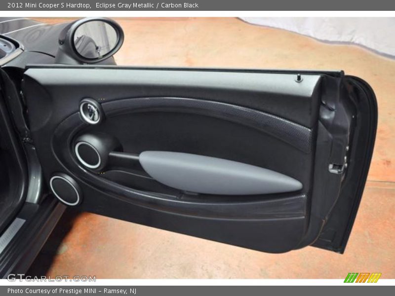 Eclipse Gray Metallic / Carbon Black 2012 Mini Cooper S Hardtop