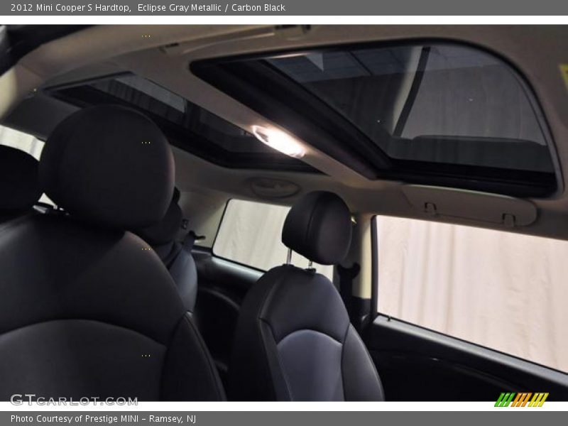 Eclipse Gray Metallic / Carbon Black 2012 Mini Cooper S Hardtop