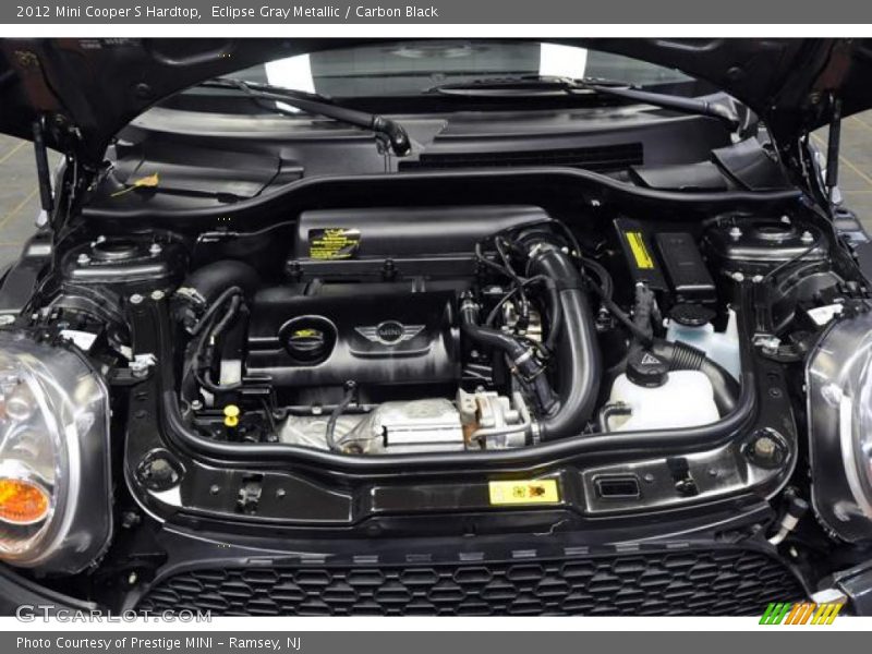 Eclipse Gray Metallic / Carbon Black 2012 Mini Cooper S Hardtop