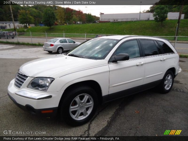 Stone White / Dark Slate Gray 2005 Chrysler Pacifica Touring AWD