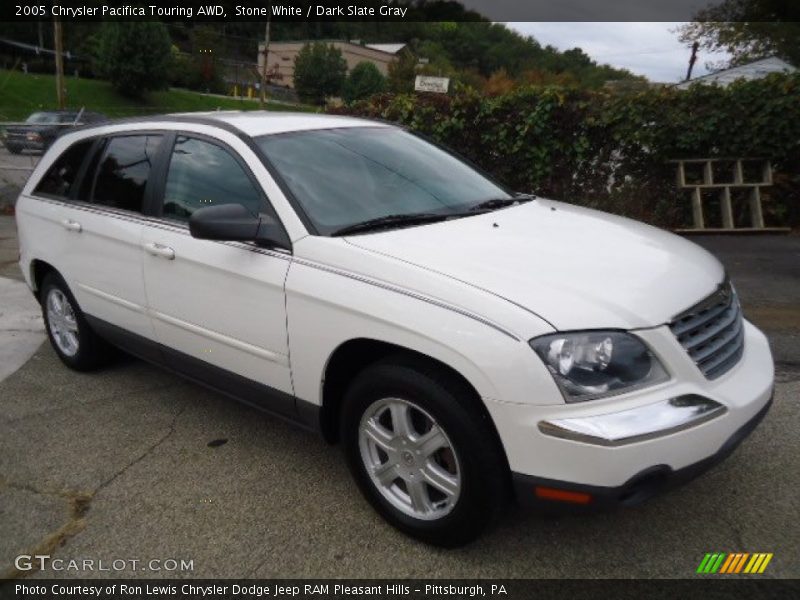 Stone White / Dark Slate Gray 2005 Chrysler Pacifica Touring AWD