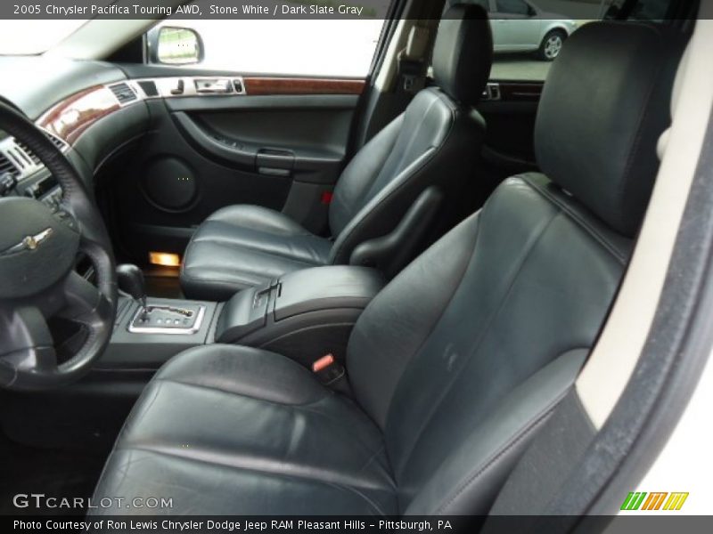 Stone White / Dark Slate Gray 2005 Chrysler Pacifica Touring AWD