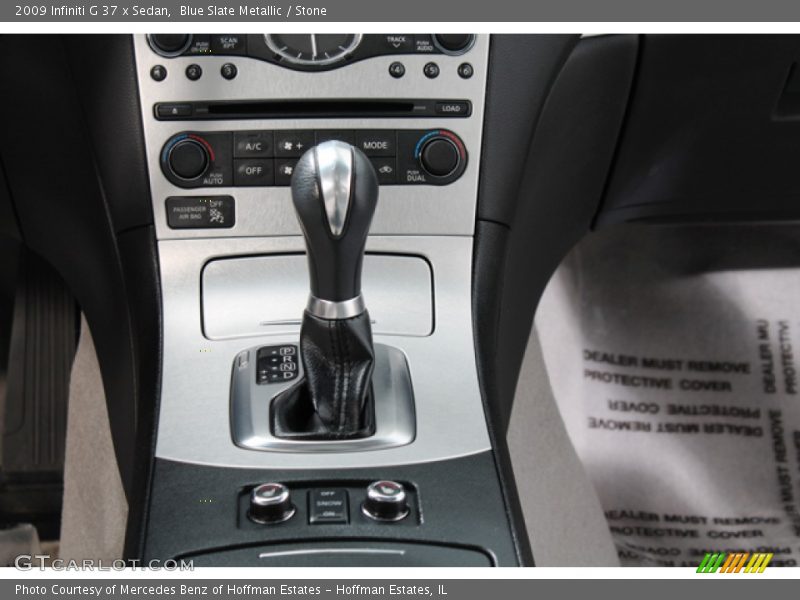 2009 G 37 x Sedan 7 Speed ASC Automatic Shifter
