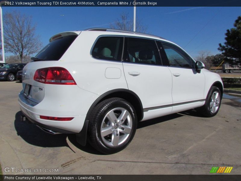 Campanella White / Cornsilk Beige 2012 Volkswagen Touareg TDI Executive 4XMotion