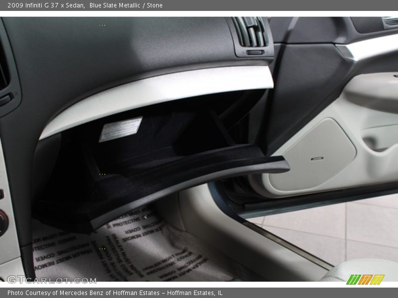 Blue Slate Metallic / Stone 2009 Infiniti G 37 x Sedan