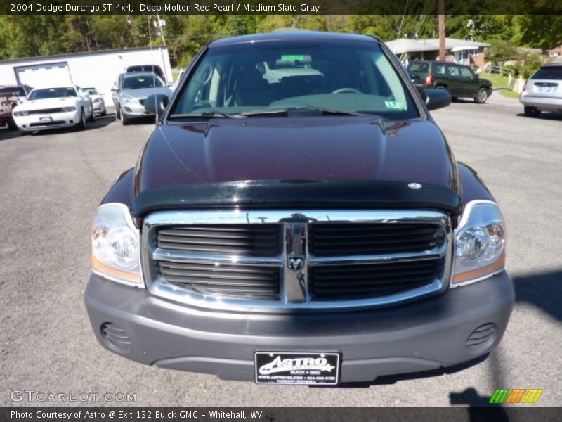 Deep Molten Red Pearl / Medium Slate Gray 2004 Dodge Durango ST 4x4