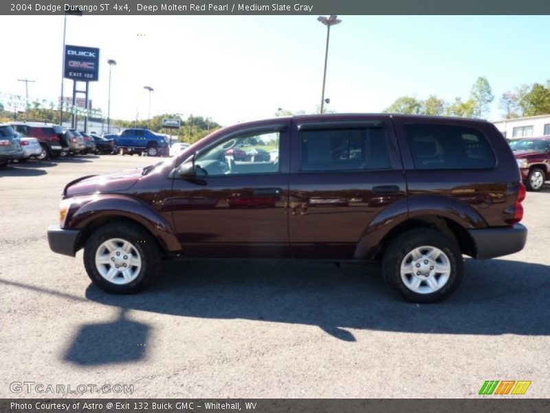 Deep Molten Red Pearl / Medium Slate Gray 2004 Dodge Durango ST 4x4