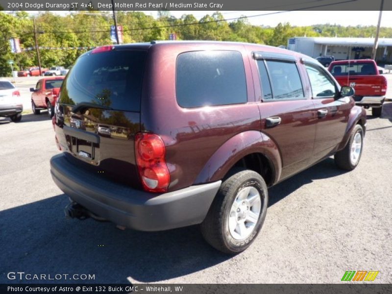 Deep Molten Red Pearl / Medium Slate Gray 2004 Dodge Durango ST 4x4