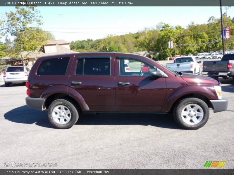 Deep Molten Red Pearl / Medium Slate Gray 2004 Dodge Durango ST 4x4