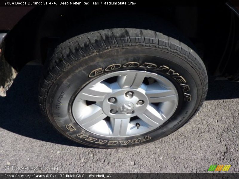 Deep Molten Red Pearl / Medium Slate Gray 2004 Dodge Durango ST 4x4