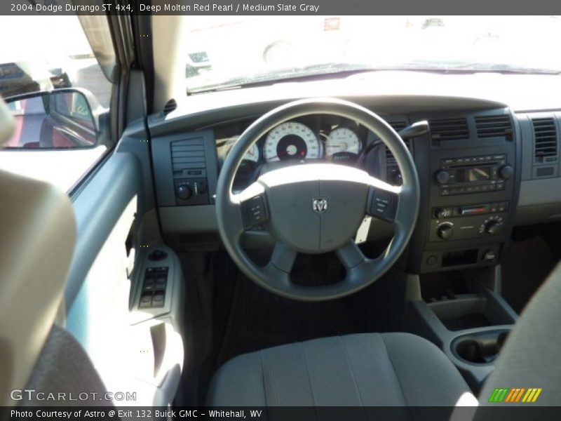 Deep Molten Red Pearl / Medium Slate Gray 2004 Dodge Durango ST 4x4