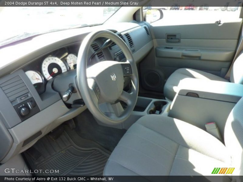Deep Molten Red Pearl / Medium Slate Gray 2004 Dodge Durango ST 4x4