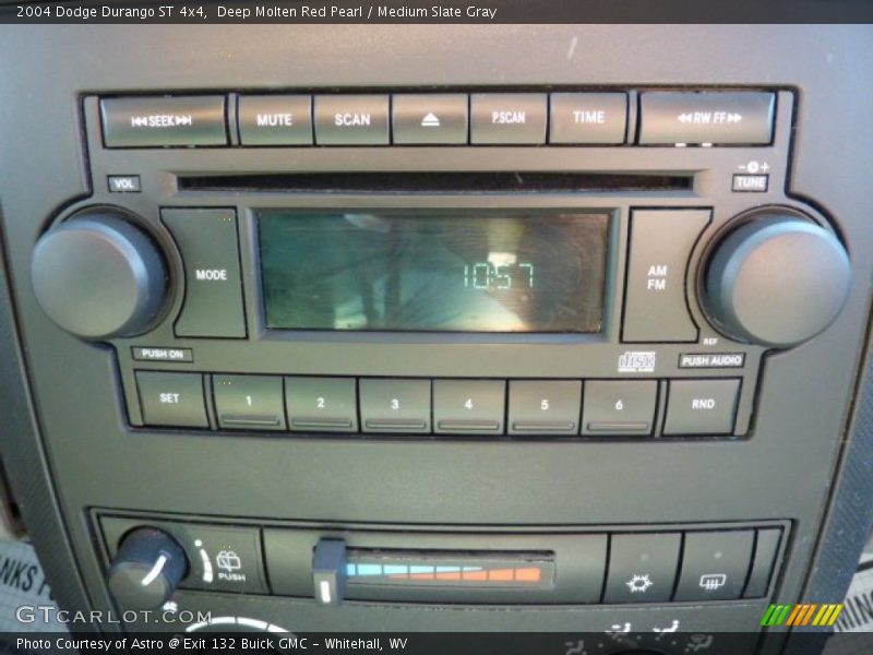 Deep Molten Red Pearl / Medium Slate Gray 2004 Dodge Durango ST 4x4