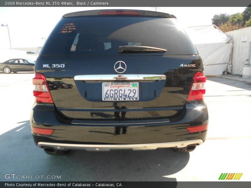 Black / Cashmere 2009 Mercedes-Benz ML 350 4Matic