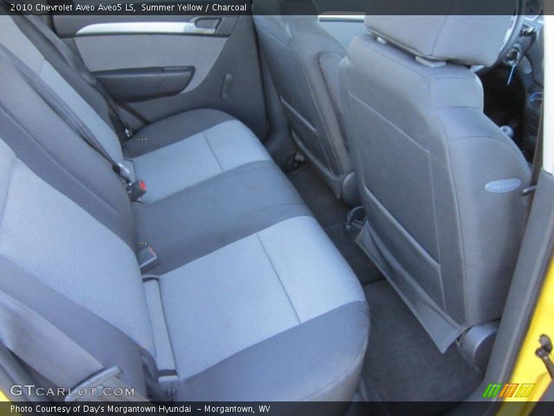 Summer Yellow / Charcoal 2010 Chevrolet Aveo Aveo5 LS