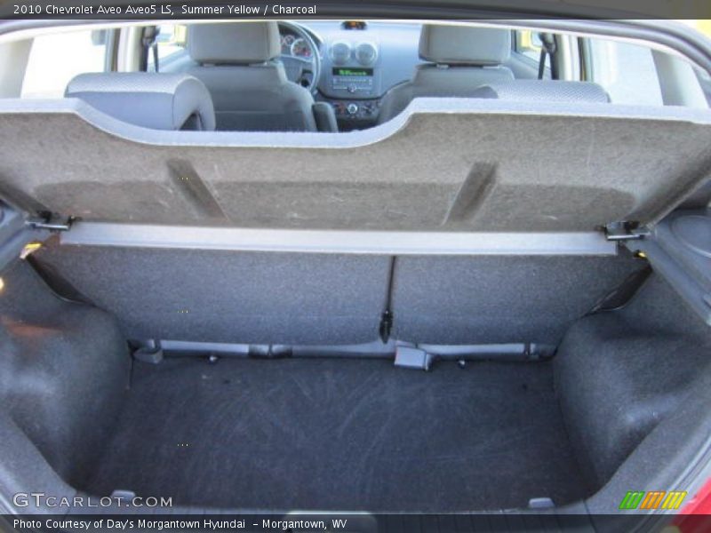 Summer Yellow / Charcoal 2010 Chevrolet Aveo Aveo5 LS