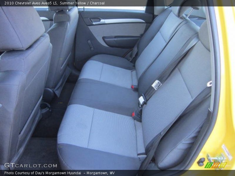 Summer Yellow / Charcoal 2010 Chevrolet Aveo Aveo5 LS