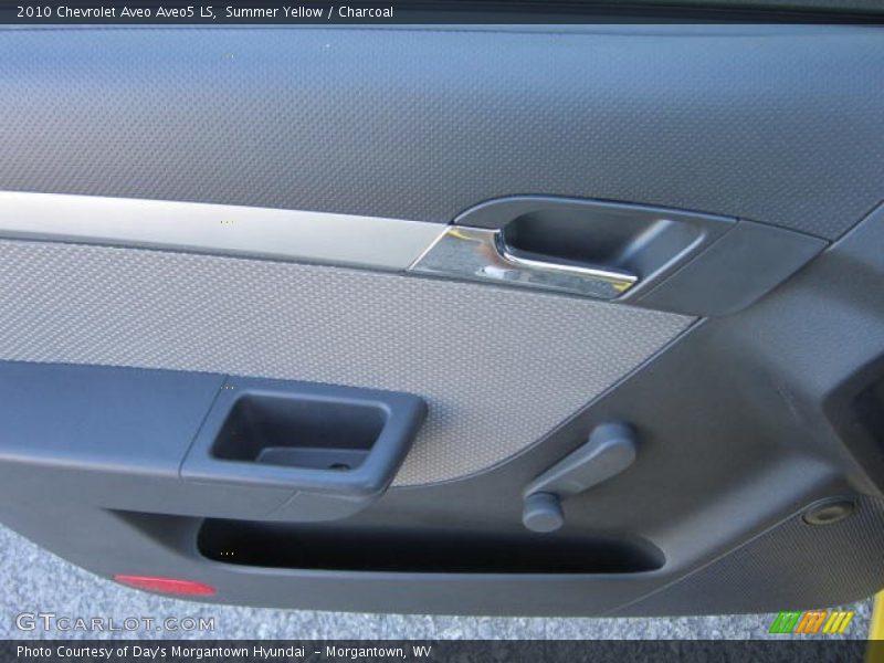 Summer Yellow / Charcoal 2010 Chevrolet Aveo Aveo5 LS