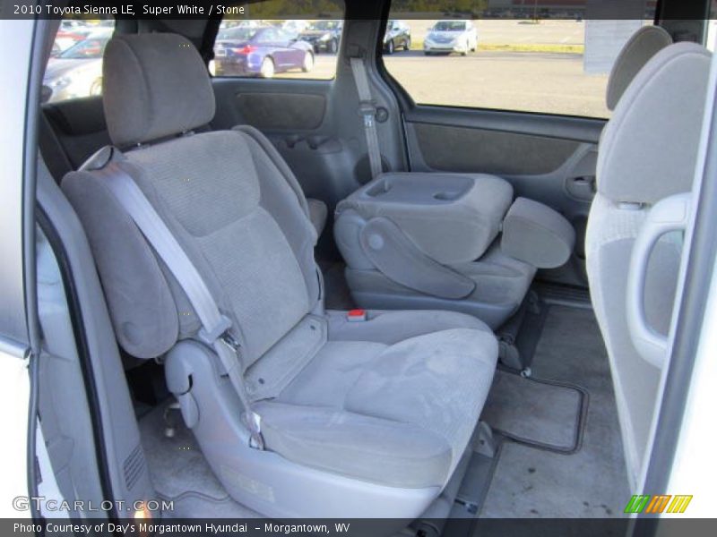 Super White / Stone 2010 Toyota Sienna LE