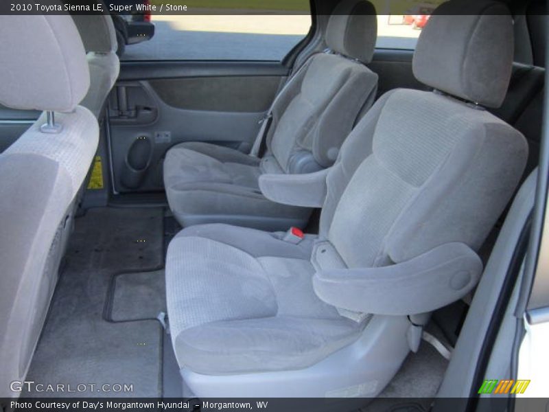 Super White / Stone 2010 Toyota Sienna LE