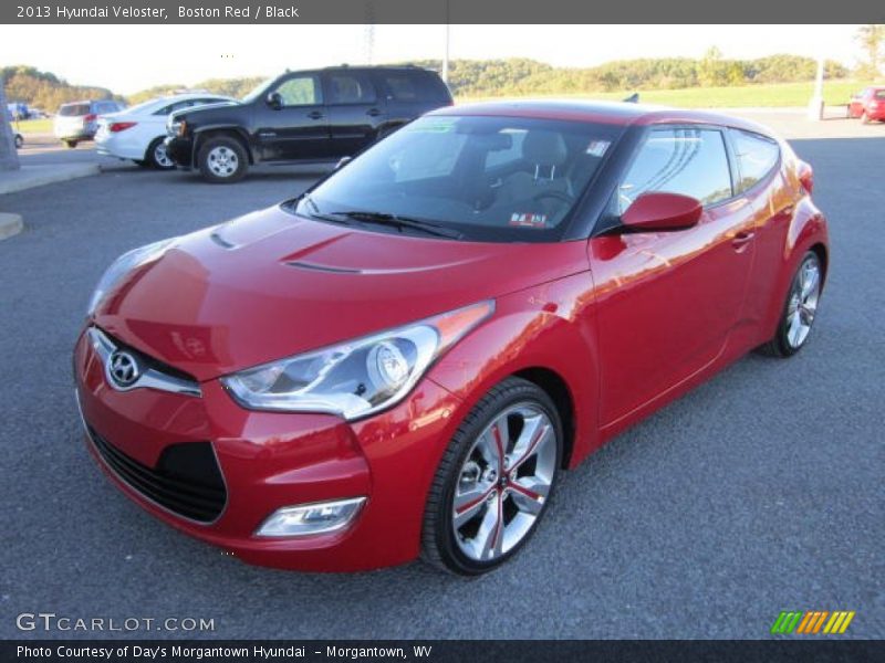 Boston Red / Black 2013 Hyundai Veloster