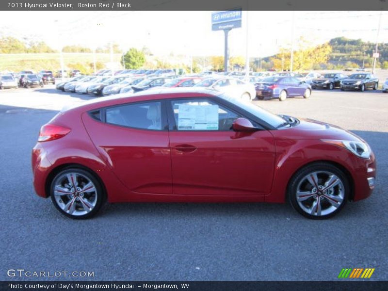 Boston Red / Black 2013 Hyundai Veloster