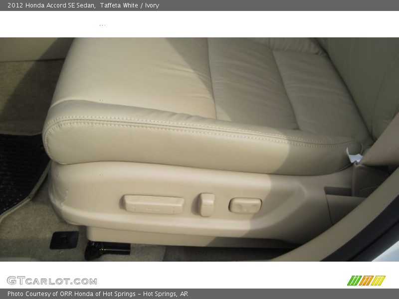 Taffeta White / Ivory 2012 Honda Accord SE Sedan