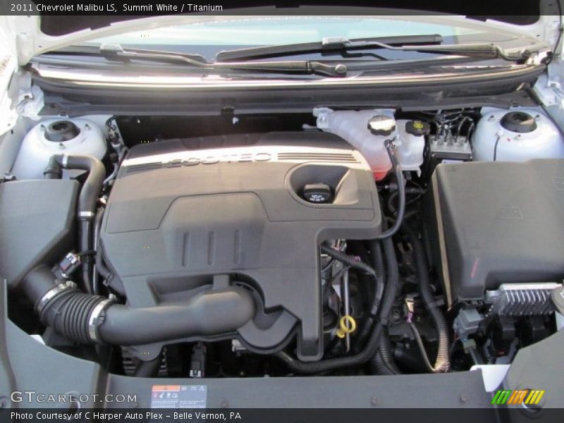Summit White / Titanium 2011 Chevrolet Malibu LS