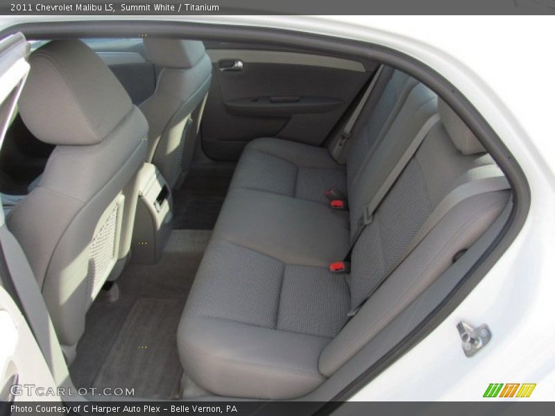 Summit White / Titanium 2011 Chevrolet Malibu LS