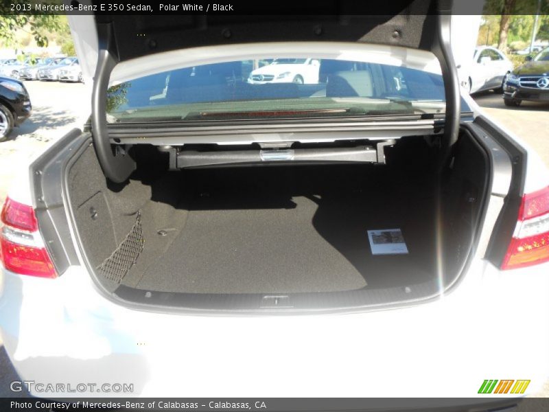 Polar White / Black 2013 Mercedes-Benz E 350 Sedan