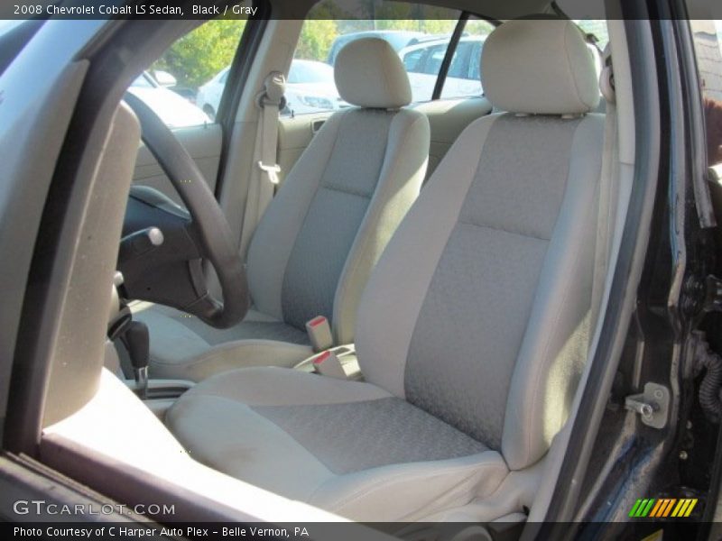 Black / Gray 2008 Chevrolet Cobalt LS Sedan