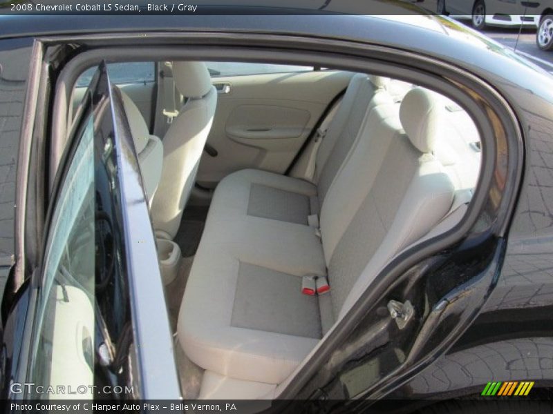 Black / Gray 2008 Chevrolet Cobalt LS Sedan