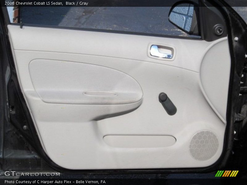 Black / Gray 2008 Chevrolet Cobalt LS Sedan