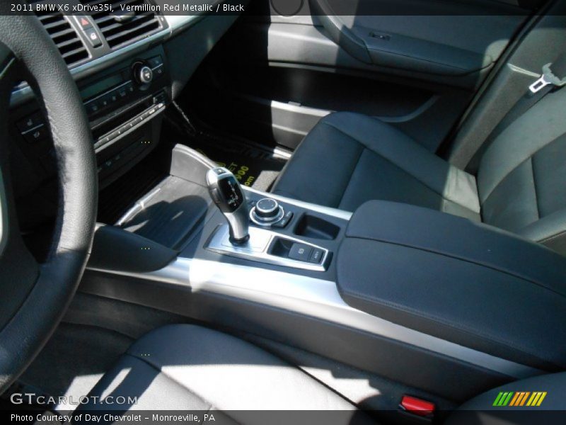 Vermillion Red Metallic / Black 2011 BMW X6 xDrive35i