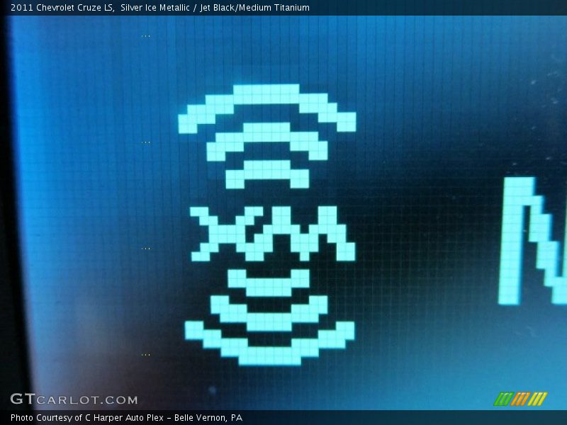 Silver Ice Metallic / Jet Black/Medium Titanium 2011 Chevrolet Cruze LS