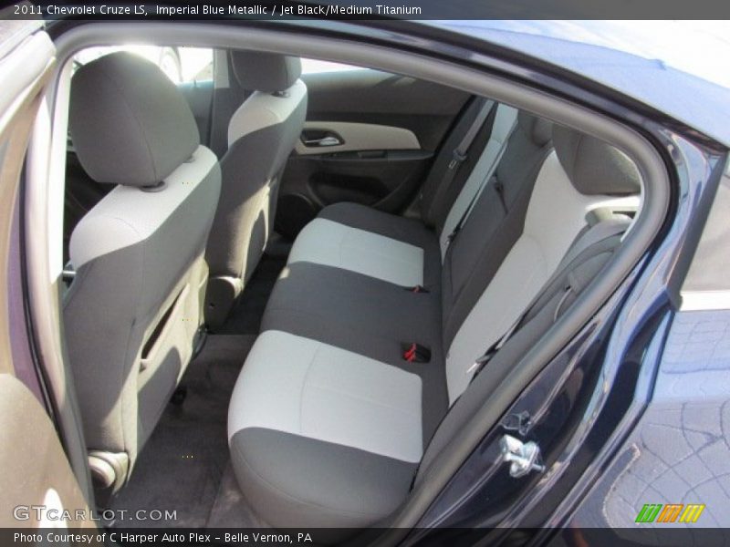 Imperial Blue Metallic / Jet Black/Medium Titanium 2011 Chevrolet Cruze LS
