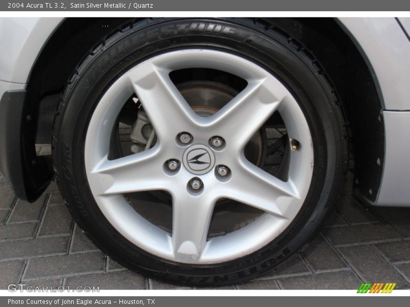 Satin Silver Metallic / Quartz 2004 Acura TL 3.2