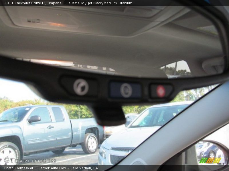 Imperial Blue Metallic / Jet Black/Medium Titanium 2011 Chevrolet Cruze LS