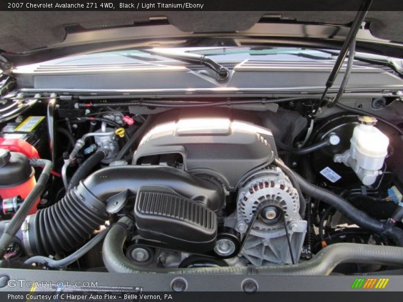 Black / Light Titanium/Ebony 2007 Chevrolet Avalanche Z71 4WD