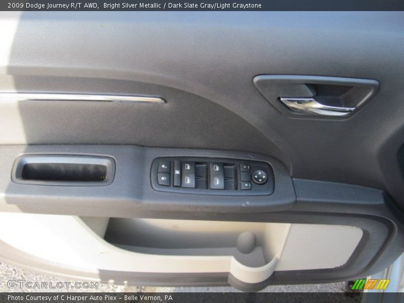 Bright Silver Metallic / Dark Slate Gray/Light Graystone 2009 Dodge Journey R/T AWD
