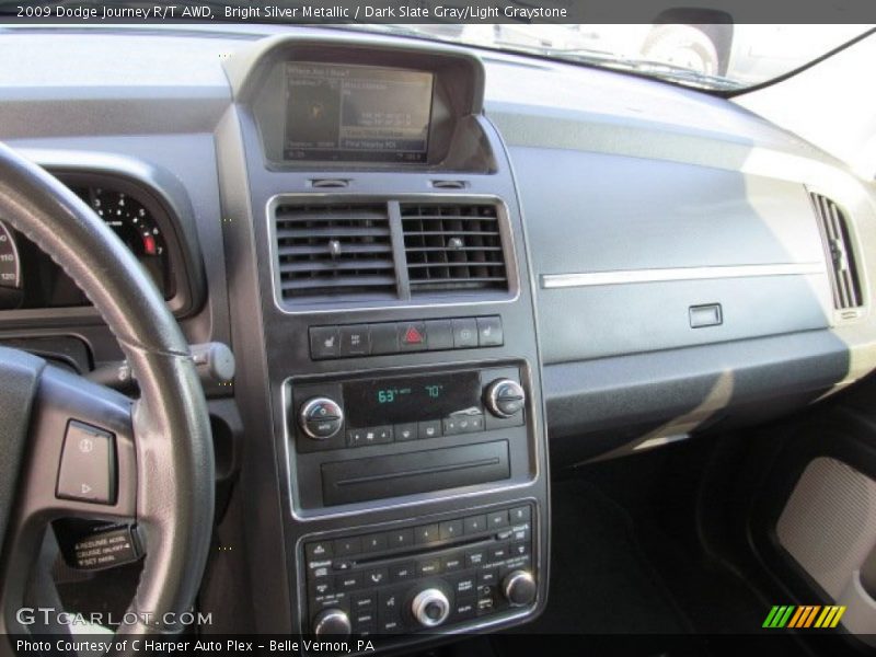 Bright Silver Metallic / Dark Slate Gray/Light Graystone 2009 Dodge Journey R/T AWD